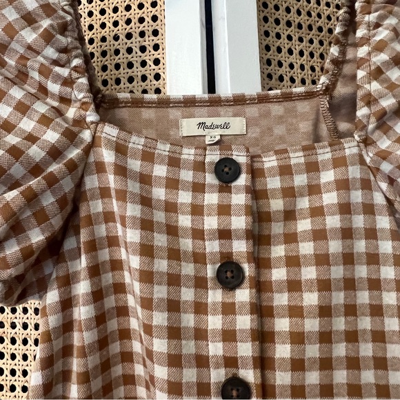 Madewell Buffalo check blouse - Picture 2 of 4